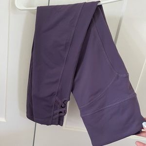 Purple Capri Leggings